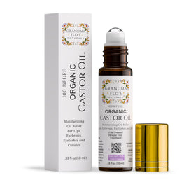 Grandma Flo's roll-on applied to cuticles to soften and smooth skin