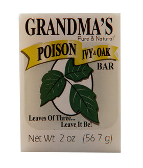Grandma's Pure & Natural front packaging showing compact 2 oz bar and benefits