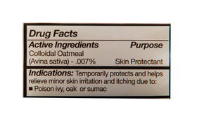 Grandma's Pure & Natural bar shown in outdoor kit for quick itch relief on hikes