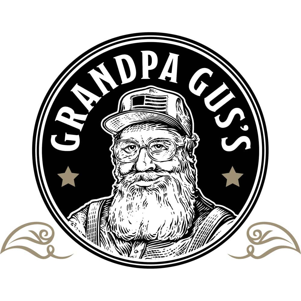 Workshop scene with Grandpa Gus's on bench illustrating practical workplace benefit