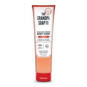 The Grandpa Soap Company front label showing product name and volume for clear identification