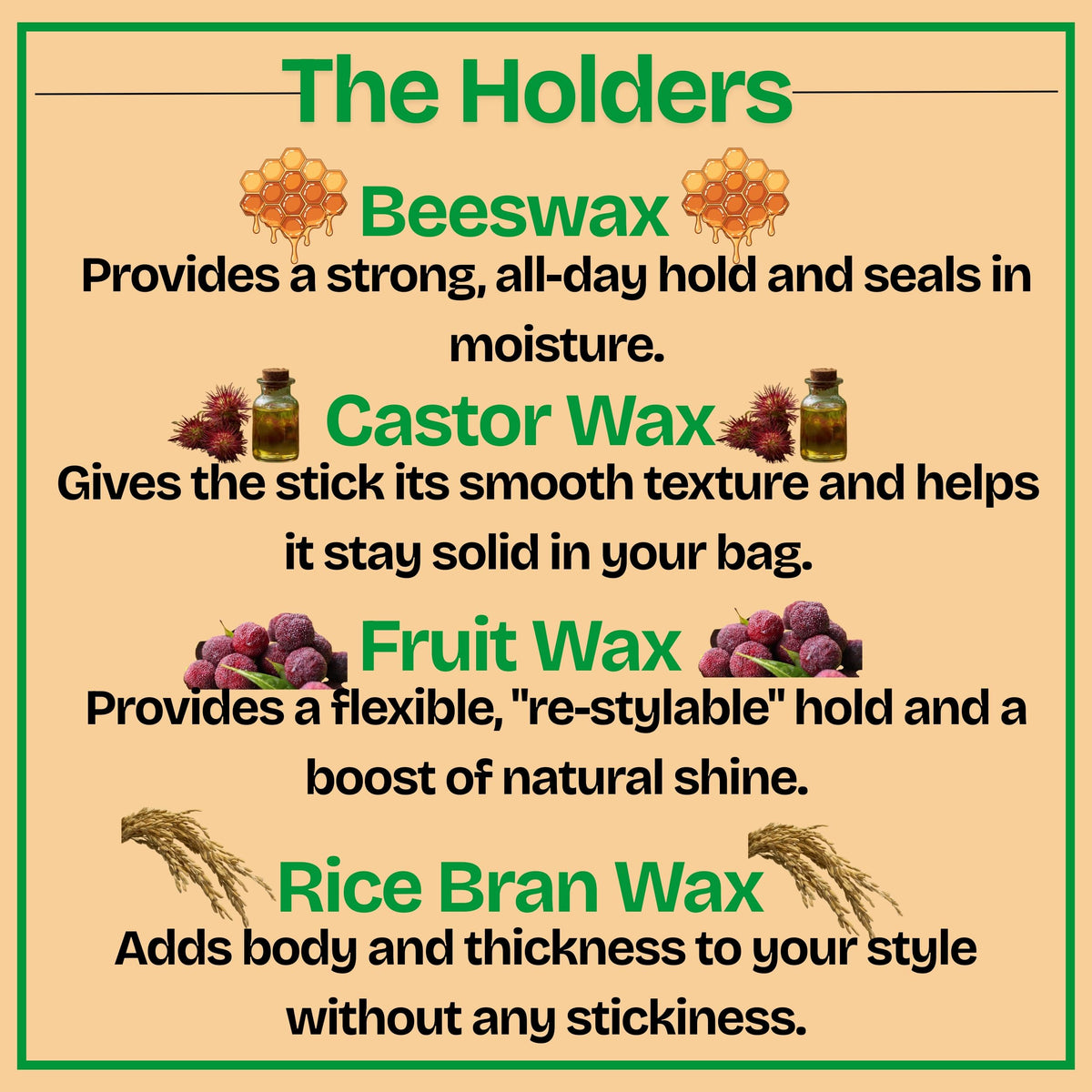GranNaturals wax stick in hand showing 2.29 oz travel-ready size
