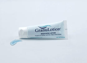 GranuLotion inside travel bag showing convenience for commuting and on-the-go benefit