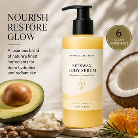 GraviGlow pump open with creamy serum texture for quick absorption
