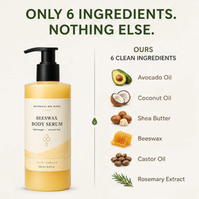 GraviGlow natural oils display highlighting nourishing ingredient benefits