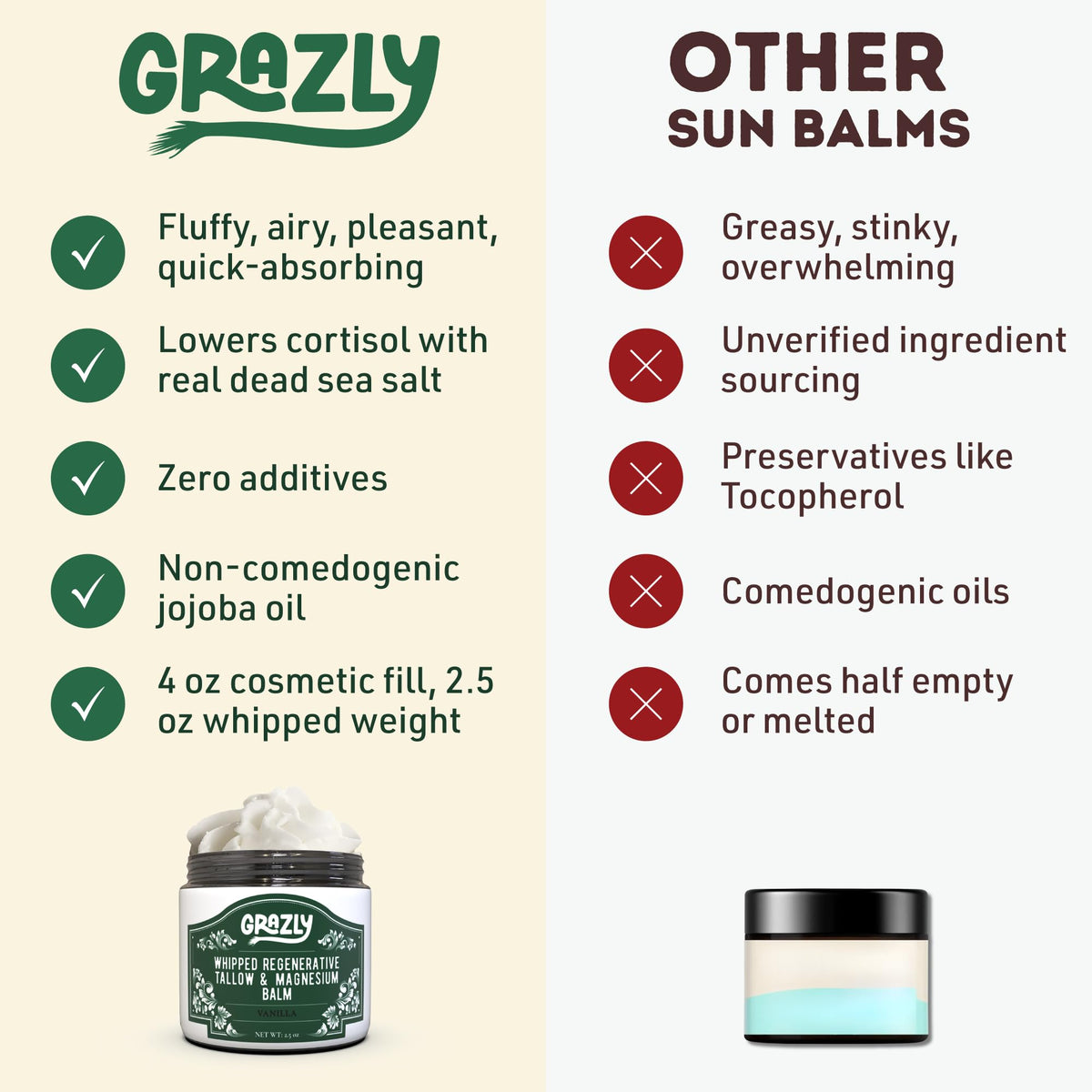 Grazly balm used on cheek to show gentle facial hydration benefit