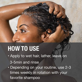 GREAT CLIPS shampoo tucked in a pool bag illustrating swimmer-friendly portability