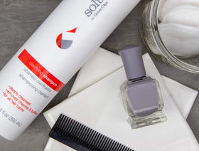GREAT CLIPS pump dispensing shampoo foam demonstrating easy application and control