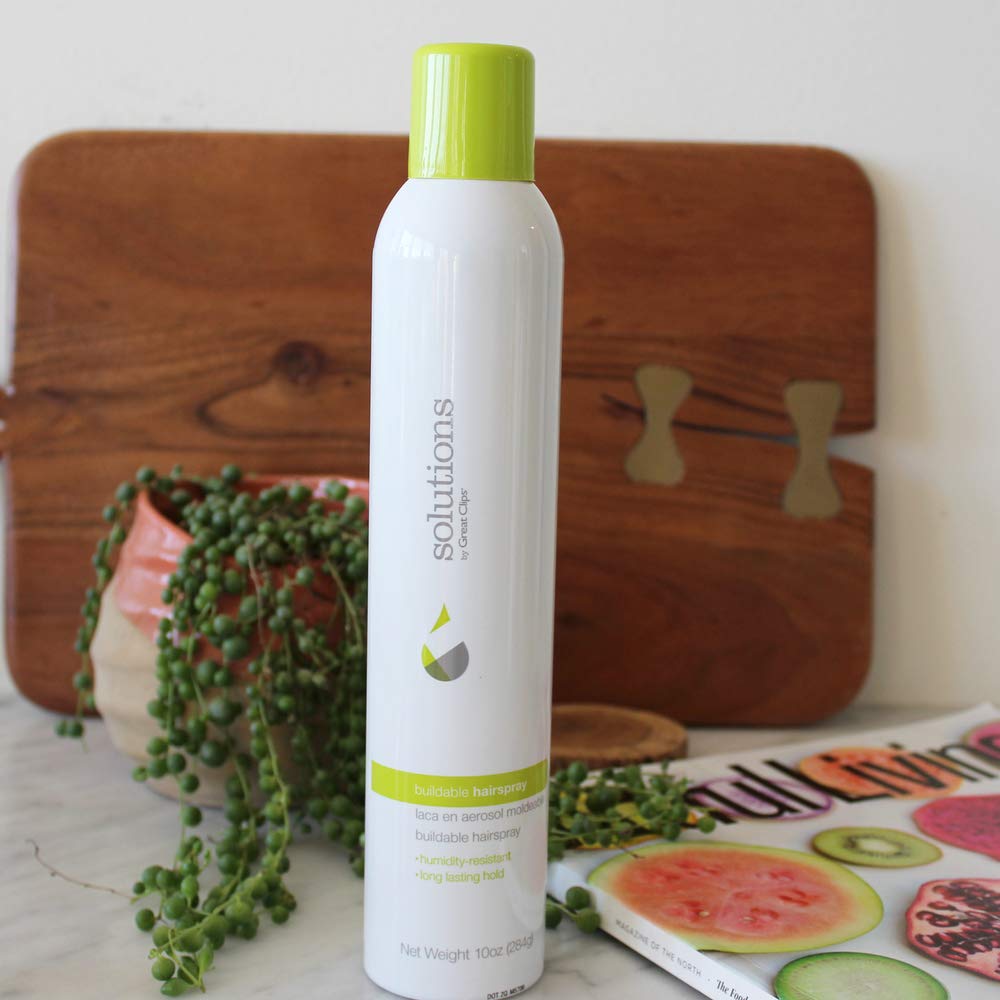 GREAT CLIPS nozzle mist close-up illustrating even application benefit