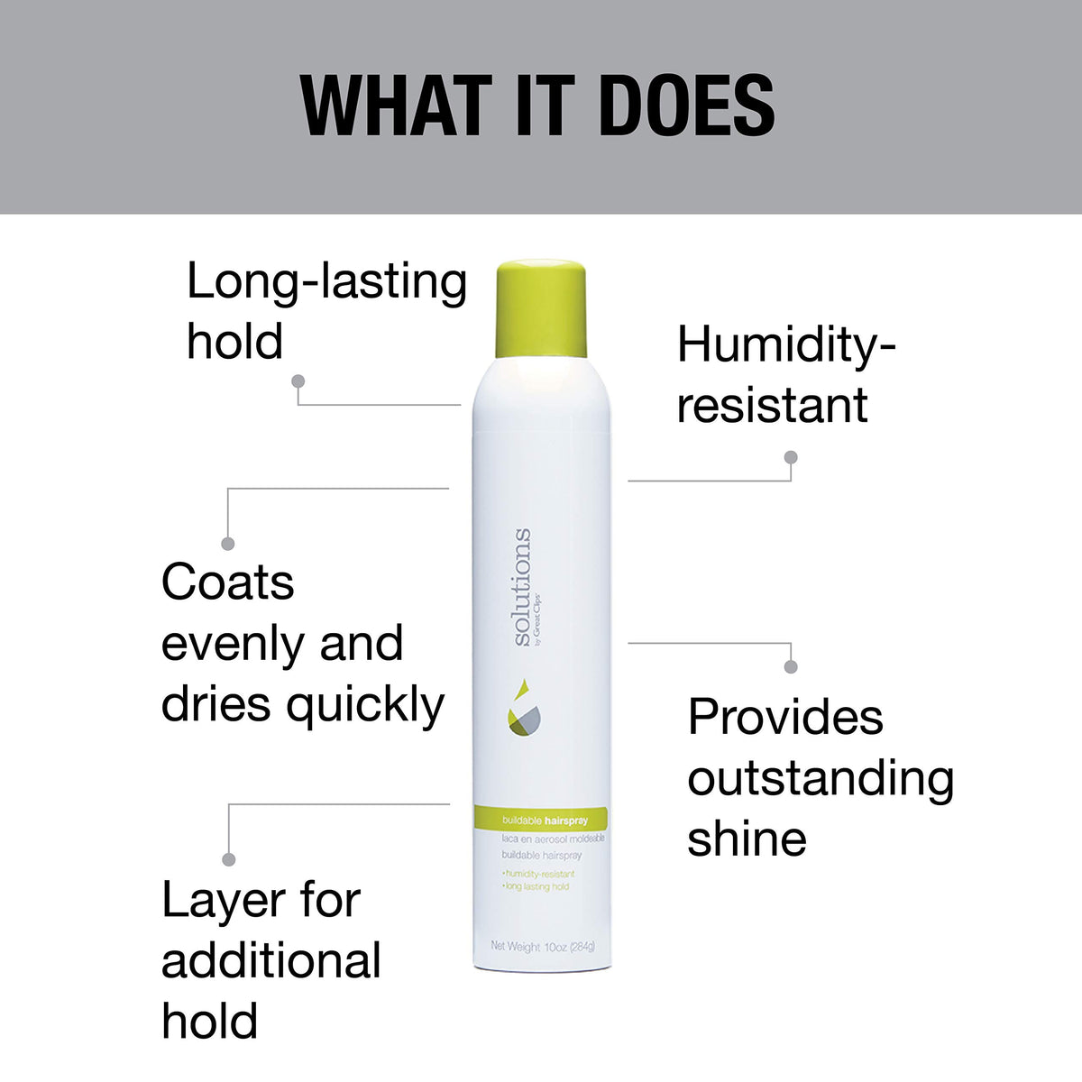 GREAT CLIPS texture and shine detail highlighting glossy finish benefit