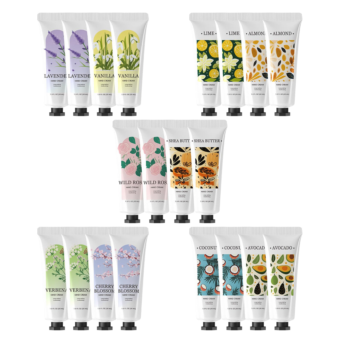 Green Canyon Spa party favors table arranged for bachelorette or holiday gifting