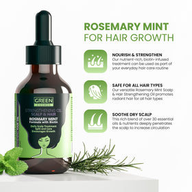 Green Cosmos oil texture on hand highlighting lightweight, non-greasy absorption