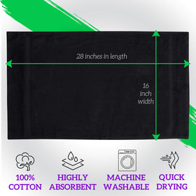 GREEN LIFESTYLE close-up cotton loops showing soft texture and fast absorbency benefit