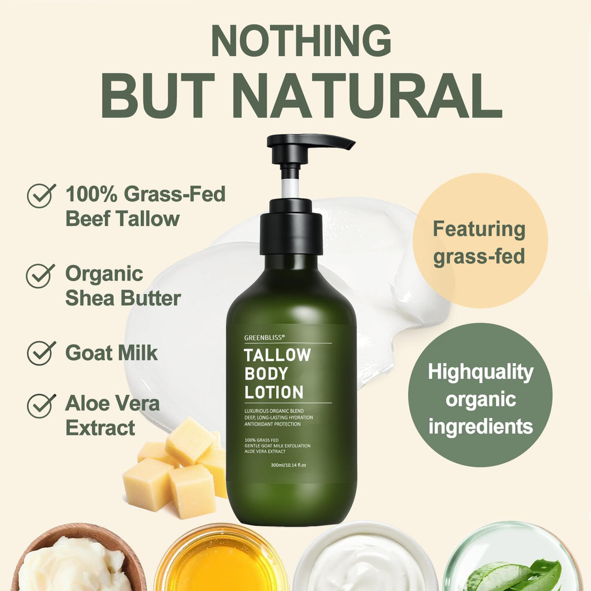 GreenBliss applied on elbow demonstrating smoother, softer skin result