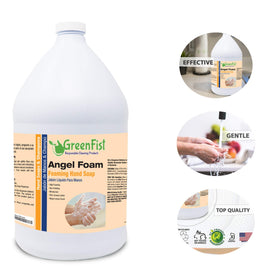 GreenFist product label and ingredients panel, showing transparency and U.S.A. manufacturing