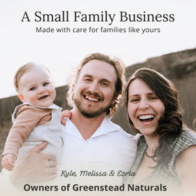 Greenstead Naturals recyclable packaging image emphasizing sustainable packaging and reuse