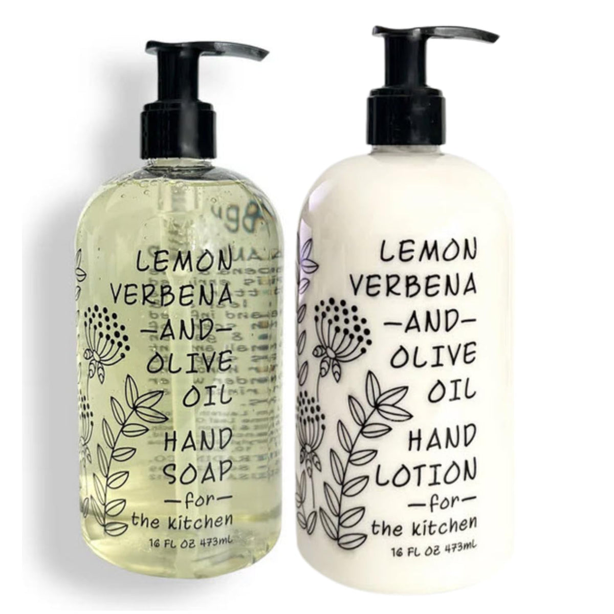 Greenwich Bay Trading Company front packaging showing soap and lotion, elegant kitchen-ready look