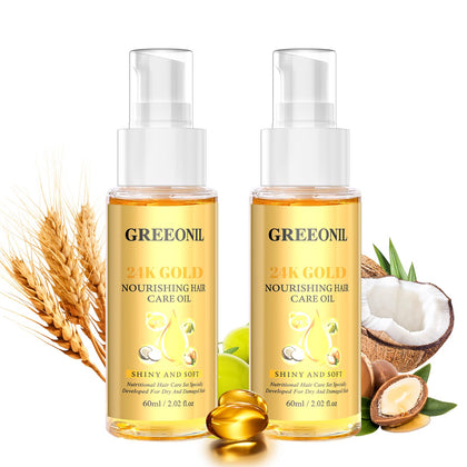 GREEONIL front label bottle showing product identity and clear benefit
