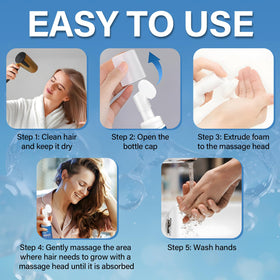 Greoay scalp massage application, supports even distribution and scalp health