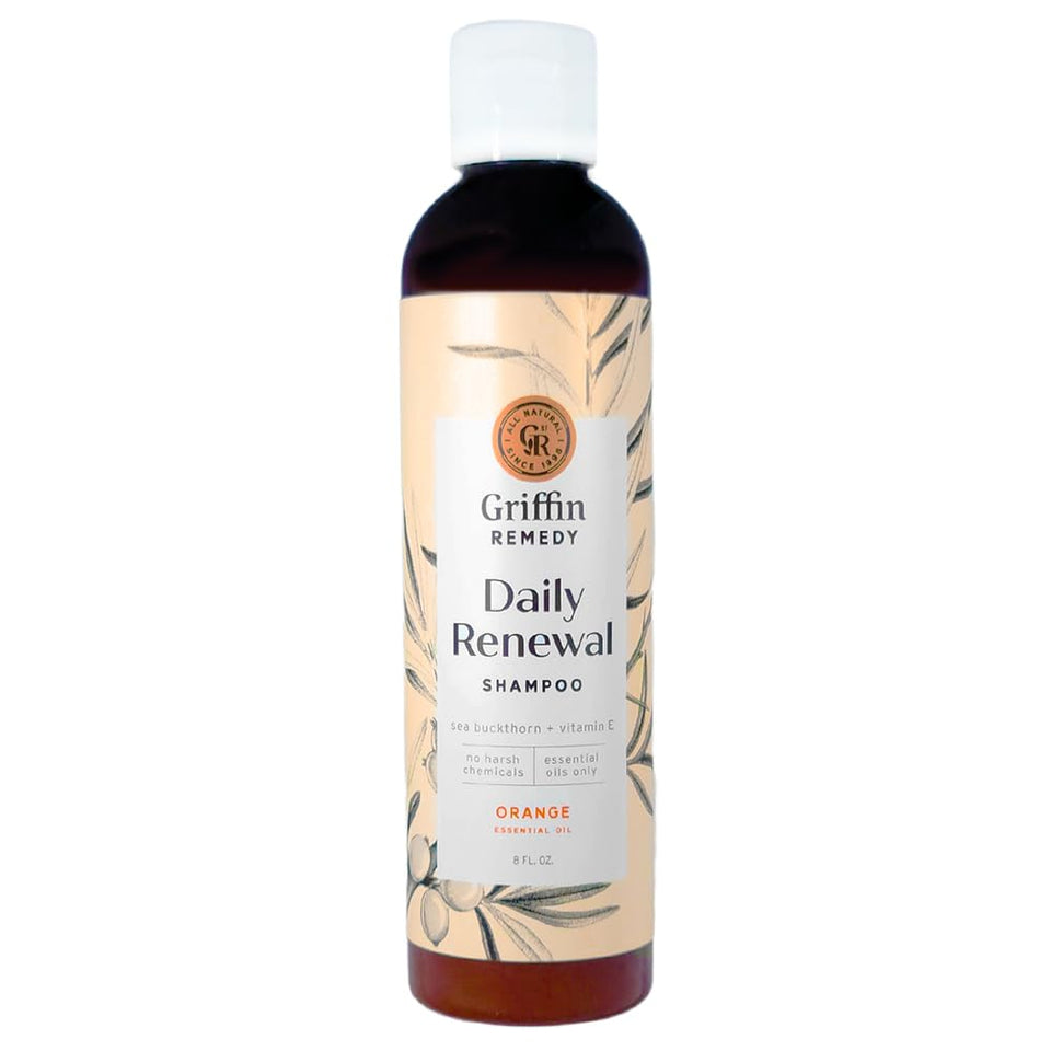 Griffin Remedy front bottle view showing label and moisturizing benefits