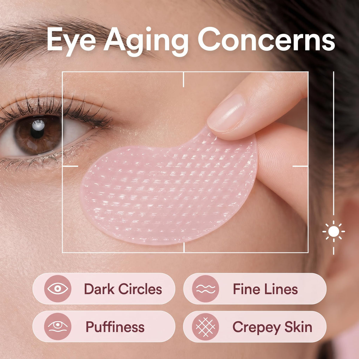 GrlGrl close-up hydrogel texture highlighting high essence hold and cooling