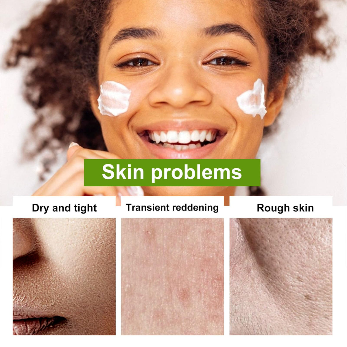 Grospe cream applied on hand demonstrating quick absorption benefit