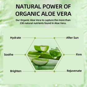 Grospe label closeup showing aloe-based ingredients and clarity benefit