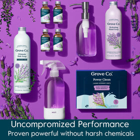 Grove Co. handwashing at kitchen sink showing everyday use and odor-neutralizing benefit