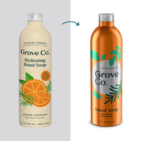 Grove Co. gel texture close-up droplet highlighting hydrating consistency