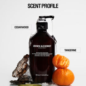 Grown Alchemist close-up of foamy texture highlighting gentle cleansing
