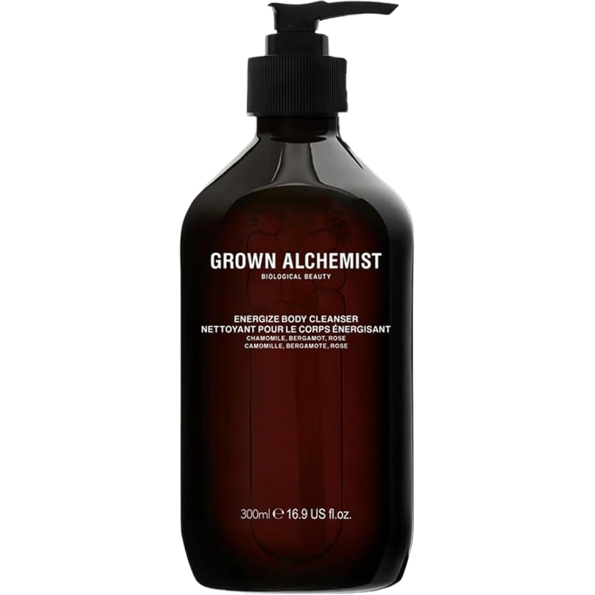 Grown Alchemist front bottle showing label and 300 ml size for product clarity