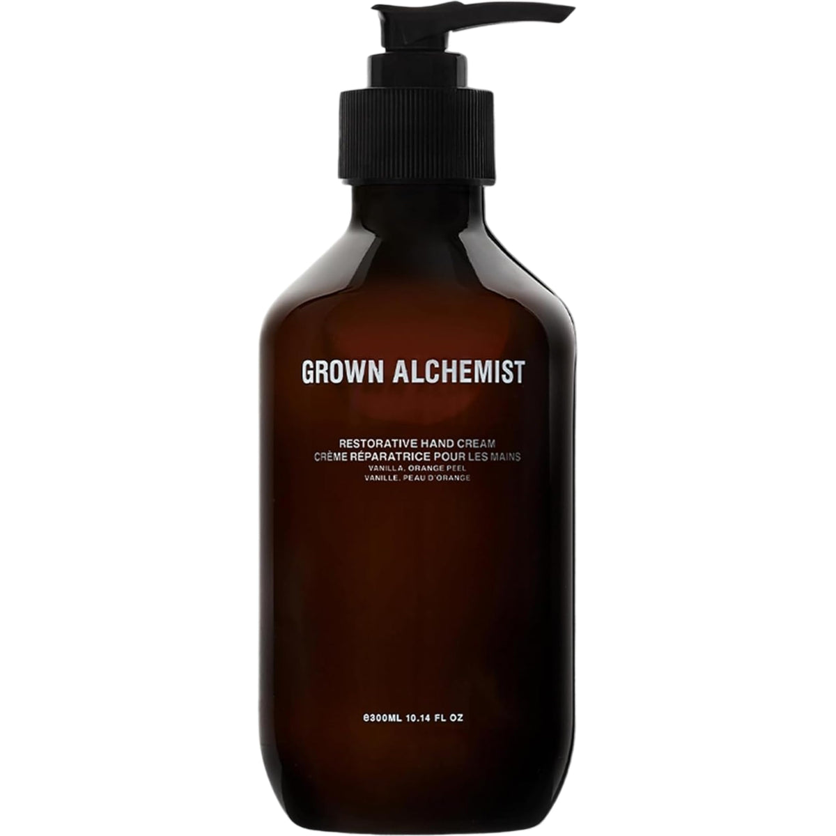 Grown Alchemist front packaging showing bottle and label for quick identification and benefit