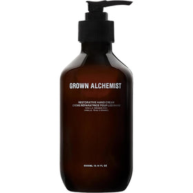 Grown Alchemist front packaging showing bottle and label for quick identification and benefit
