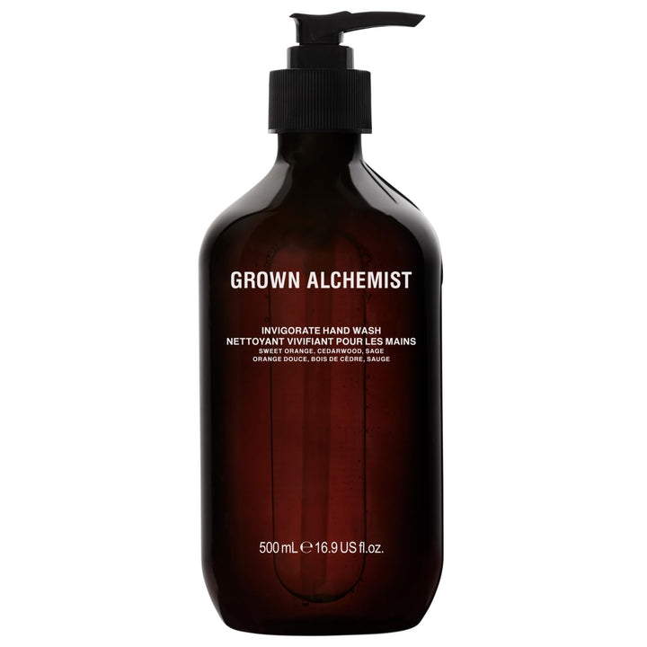 Grown Alchemist front bottle showing sleek packaging and premium look