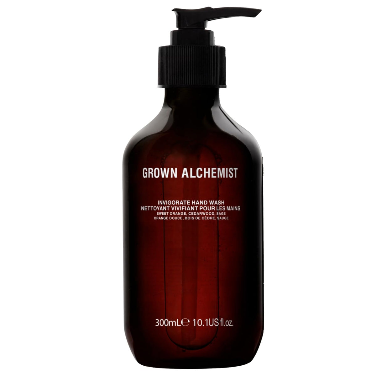 Grown Alchemist front packaging showing elegant bottle and brand clarity