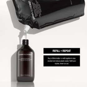 Grown Alchemist raw sage orange cedarwood ingredients conveying invigorating scent