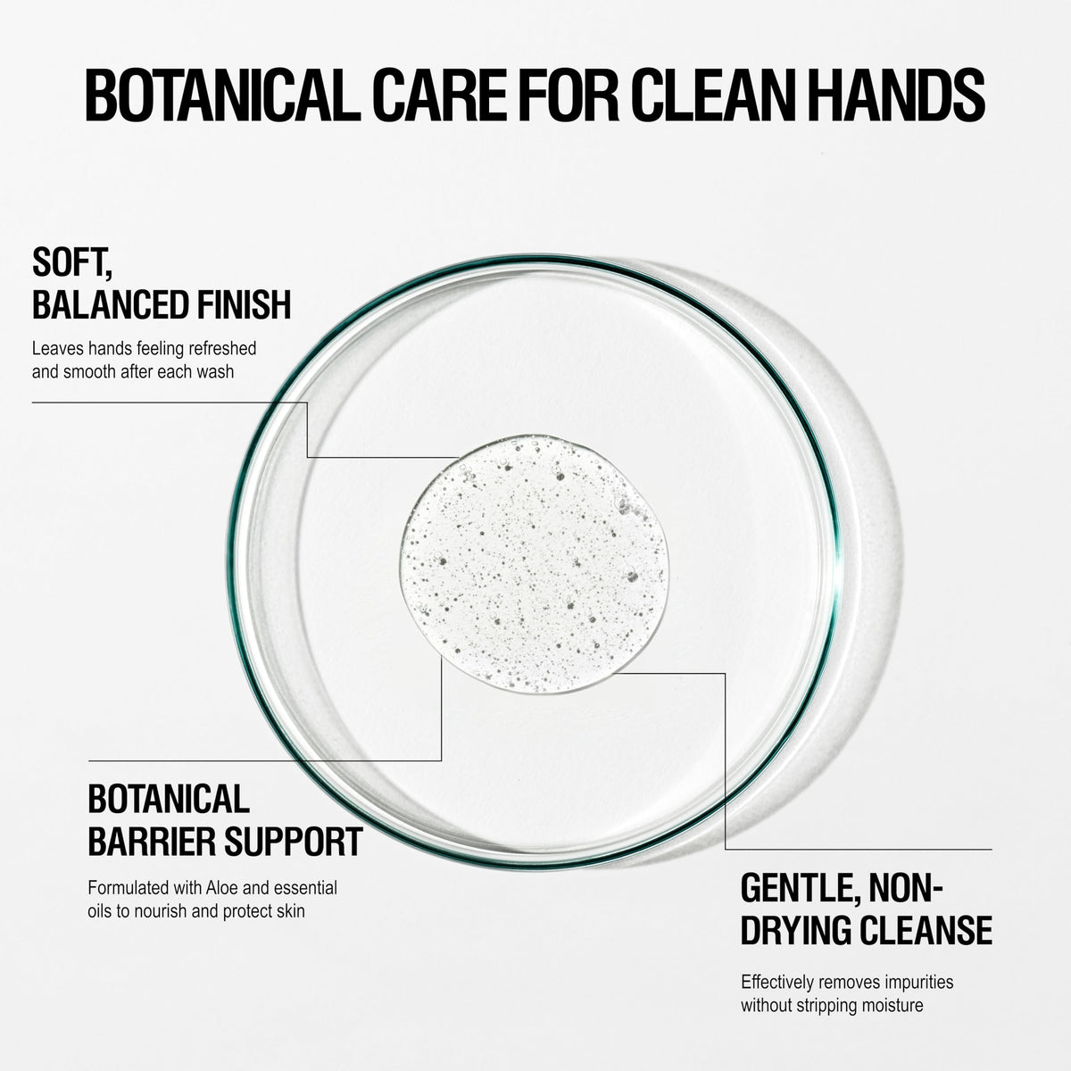 Grown Alchemist pump dispenser close-up for easy, controlled soap use