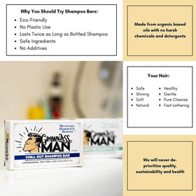 Grown Ass Man Co. beard wash demonstration showing tamed beard and conditioning benefit