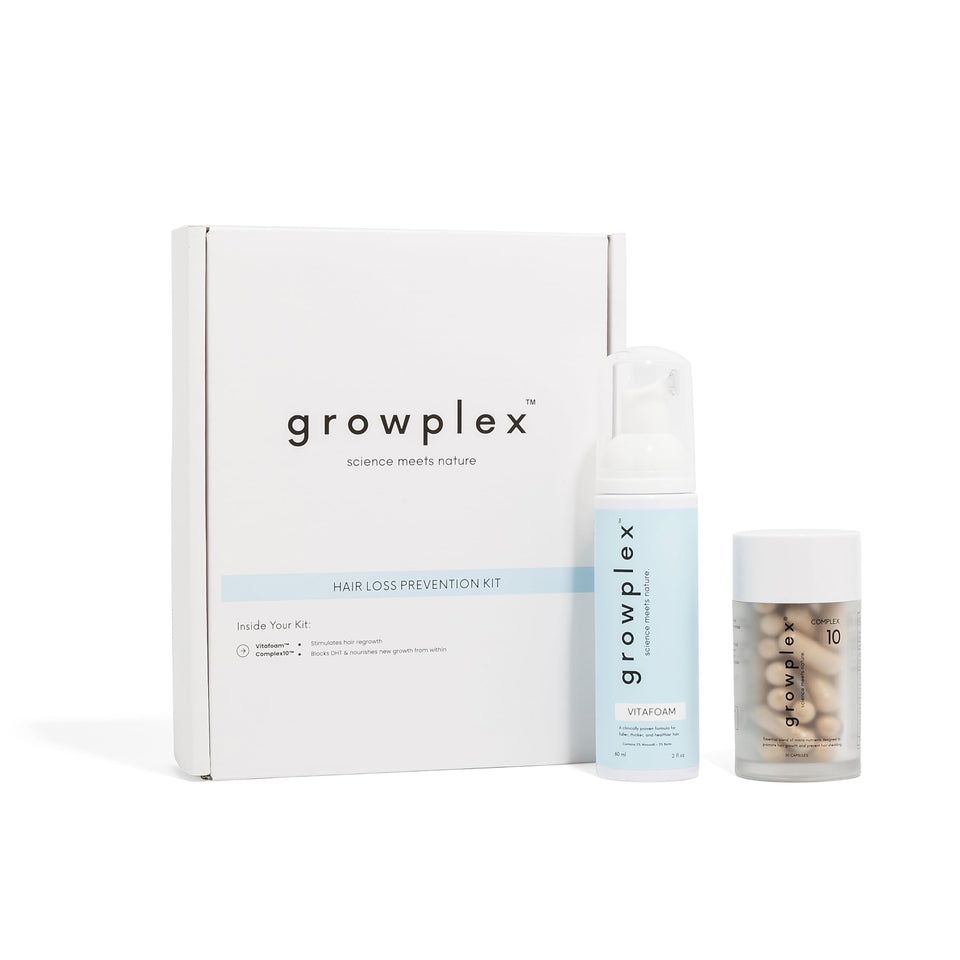 GROWPLEX front packaging showing both products and benefits