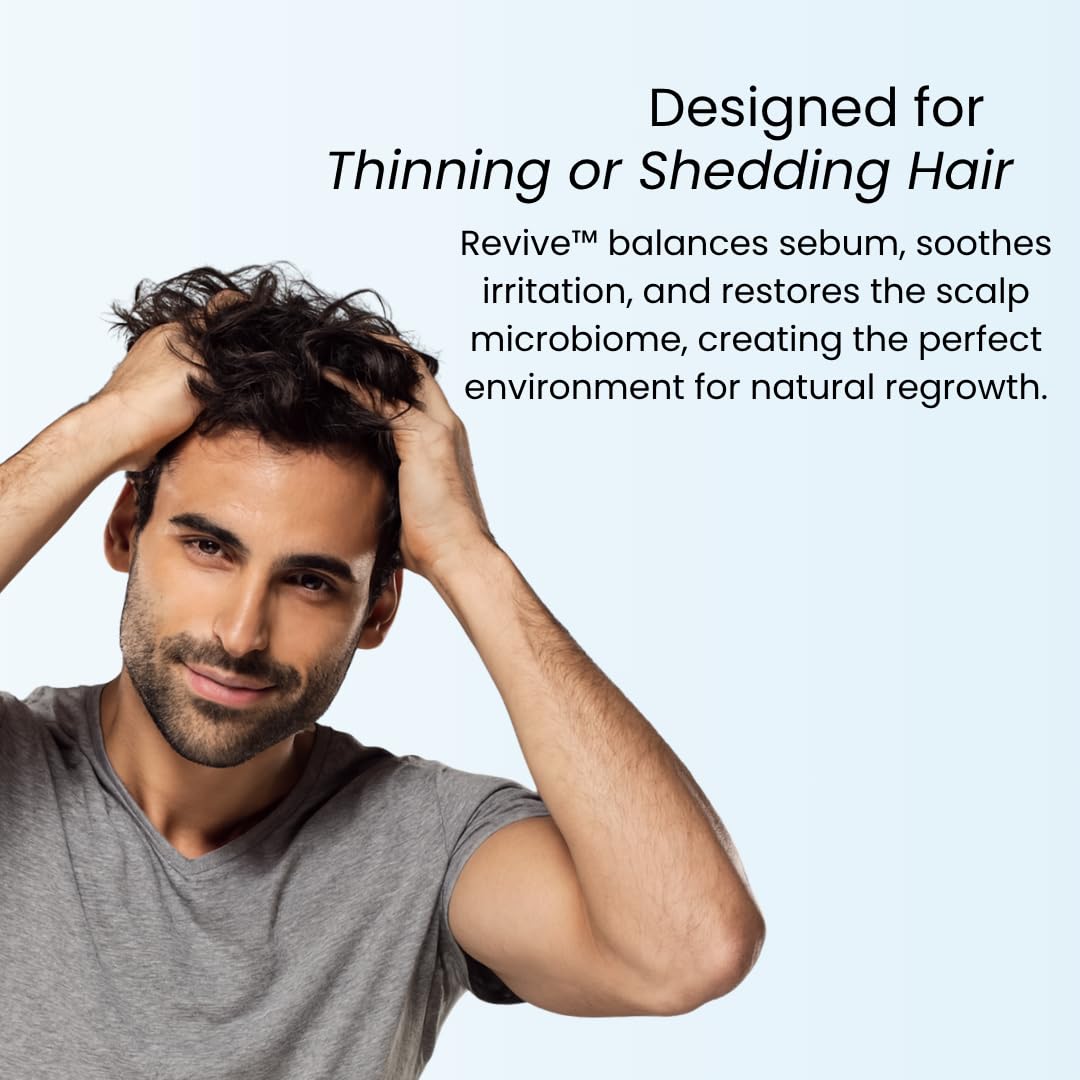 GROWPLEX shampoo in shower scene demonstrating refreshing use and cooling menthol