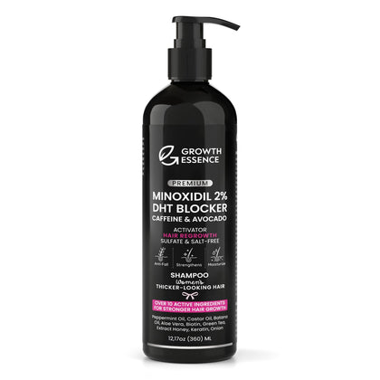 Growth Essence front packaging showing bottle and label for clear identification and trust