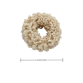 Grutyopkn plush texture close-up highlighting softness and hair protection
