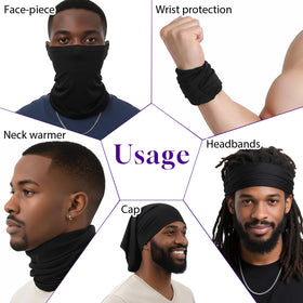 guduling model wearing cap at night for comfortable sleep protection