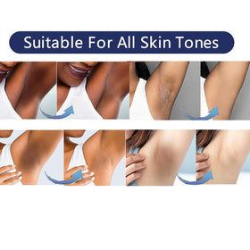 gukei applying cream to underarm demonstrating gentle targeted use