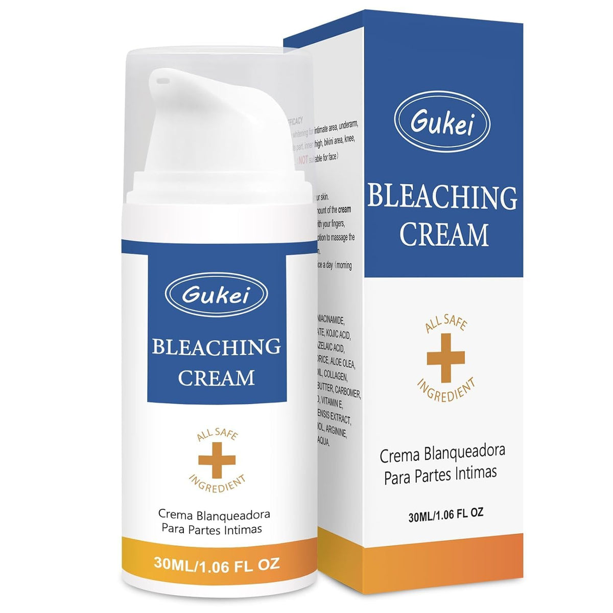 Gukei front packaging showing product tube and visible branding benefits clear instructions