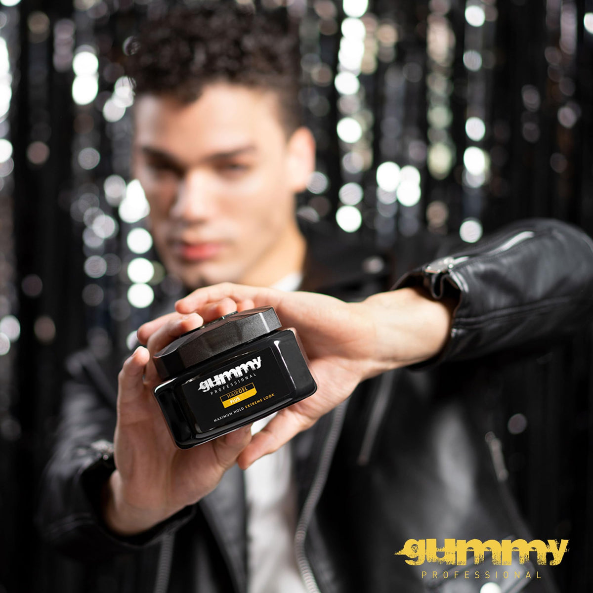 Gummy close-up gel texture illustrating smooth, non-sticky formula benefit