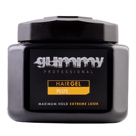 Gummy front packaging showing bottle and label with clear gel benefit