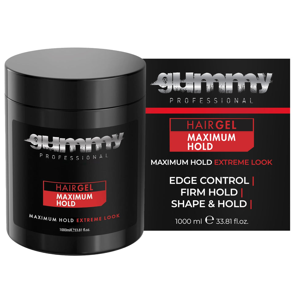 Gummy front packaging showing 1000ml size and clear gel benefits