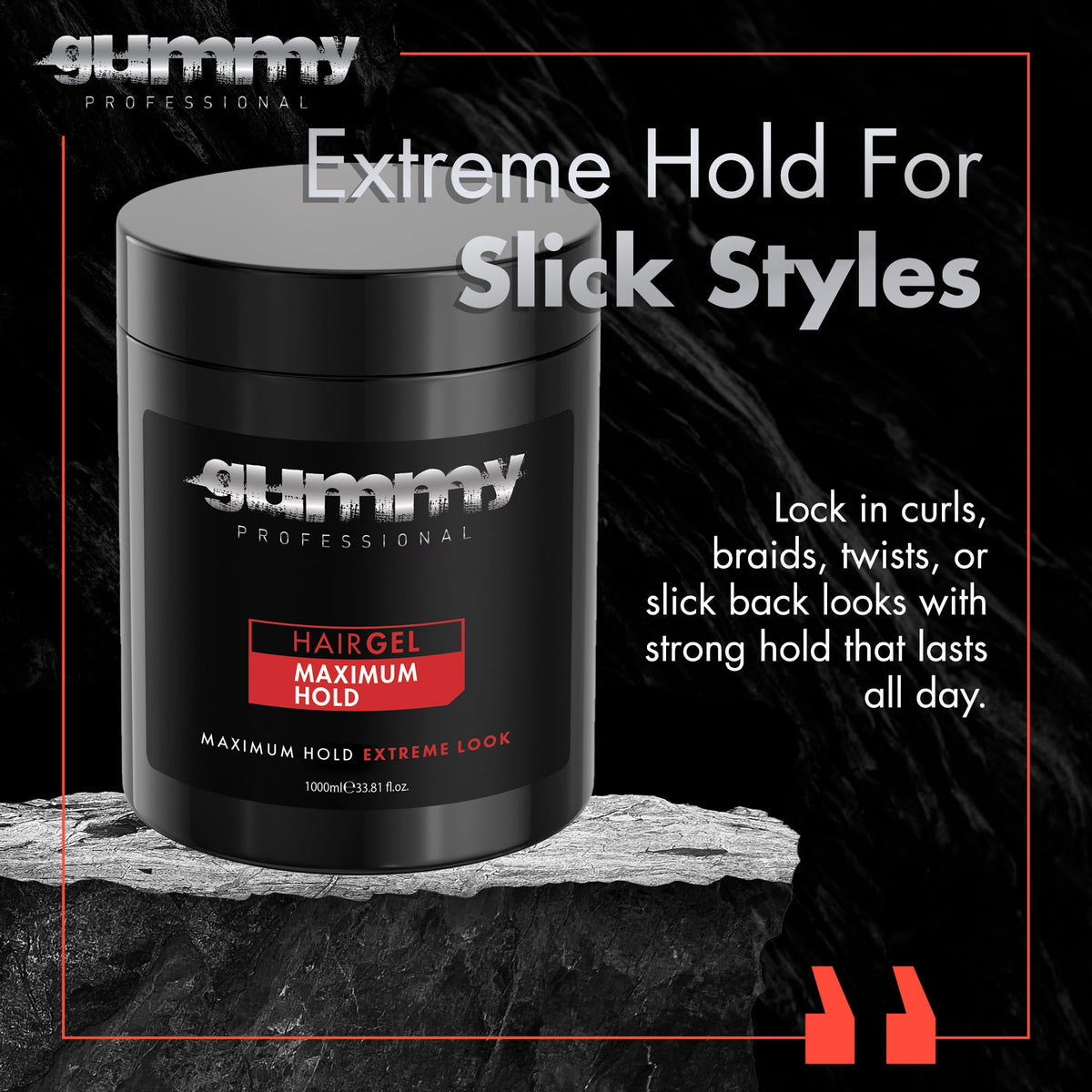 Gummy gel texture in open cap showing smooth non-sticky consistency