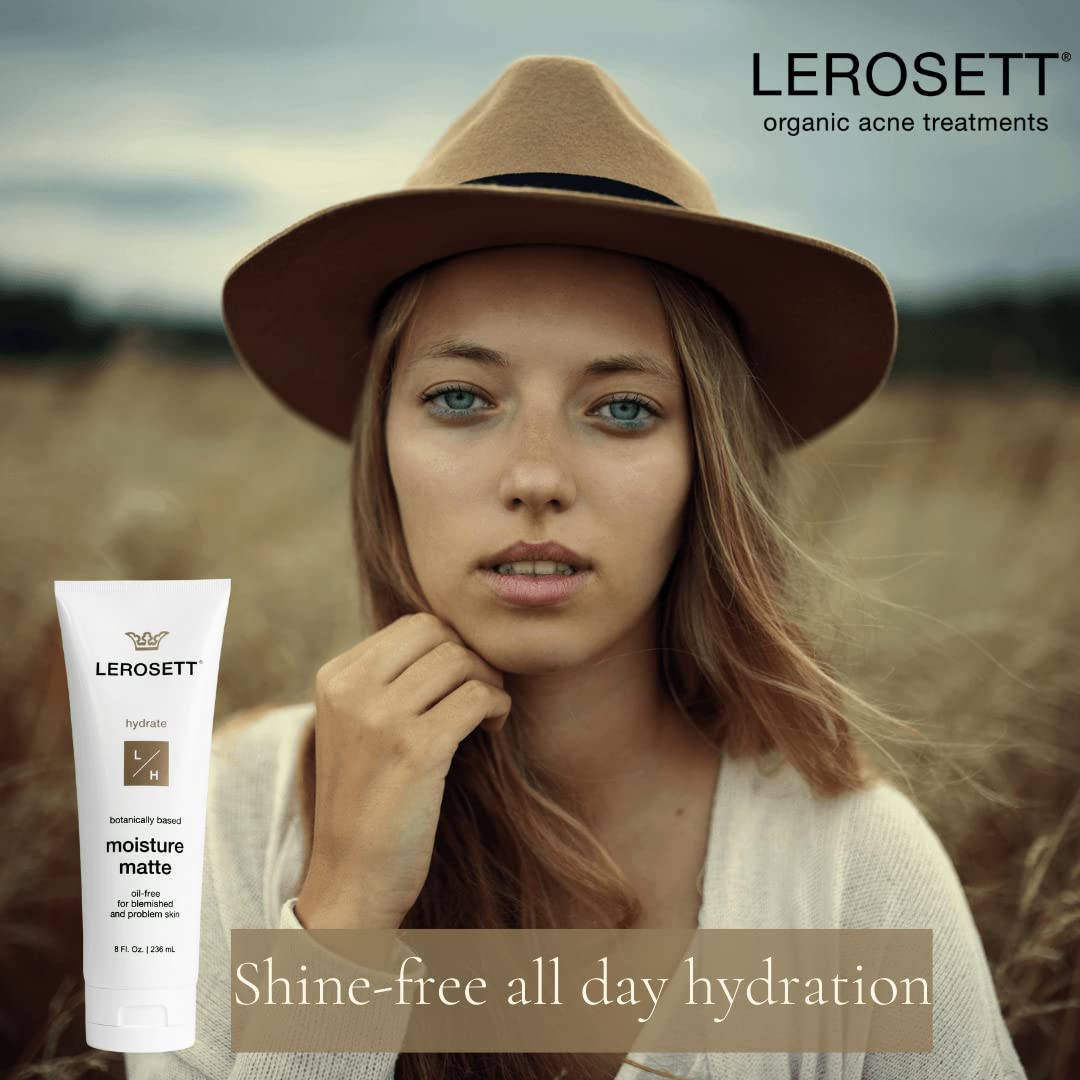 Gunilla LEROSETT applied to lower leg showing soothing post-shave comfort benefit